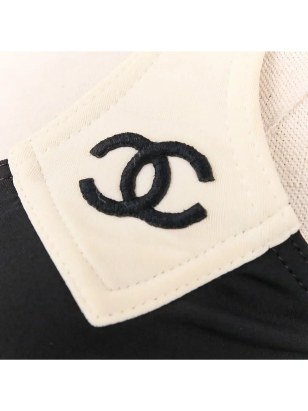 Chanel 96C Maillot Logo CC Sleeveless Dress Navy